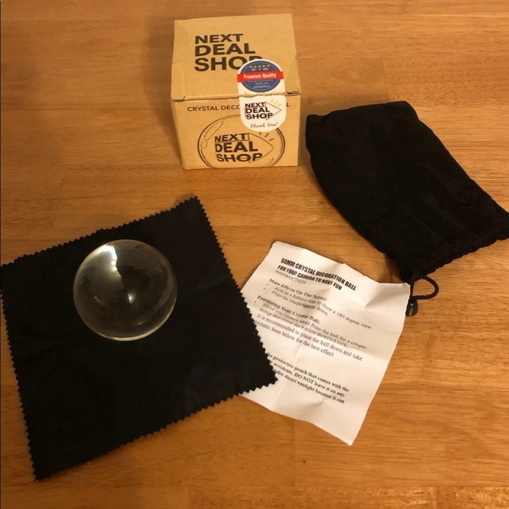 Crystal Ball to take photos-NWT